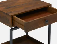 LAIRD mango wood end table 55 cm