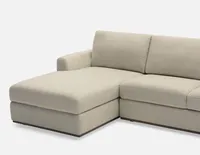 WESTON left-facing sectional sofa with storage