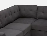 WENDI tufted sectional sofa