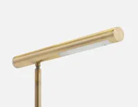 DENZEL led floor lamp with marble base 148 cm height