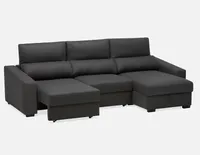 SINTRA interchangeable sectional sofa-bed with storage