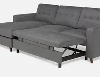 RENEE left-facing sectional sofa-bed with storage