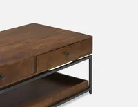 LAIRD mango wood coffee table 130 cm