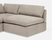 MALIYAH modular sectional sofa with storage