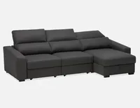 SINTRA interchangeable sectional sofa-bed with storage