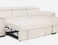 ODETTE sectional sofa-bed with storage