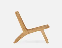 LEANA teak wood accent chair