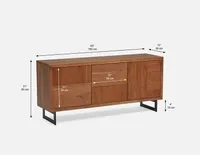 LYON acacia wood sideboard 175 cm