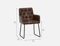 GINA dining armchair