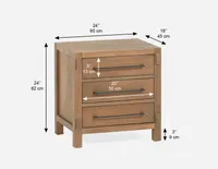 BELFORT bedside table