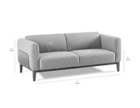 MAUI 3-seater sofa