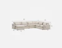 JONSON modular sectional sofa