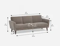 MABELLE 3-seater sofa