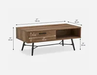 NASH coffee table 120 cm