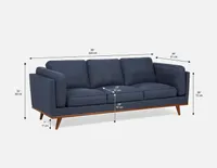 ROWAN 3-seater sofa