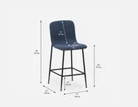 NEYLA stool (seat height: 65 cm)