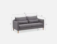 KITO 3-seater sofa