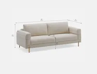 LUDOVIC 3-seater sofa