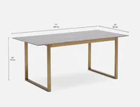 KARL dining table 180 cm