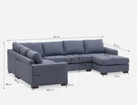 MONROE sectional sofa