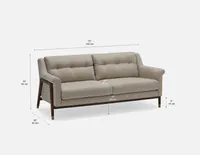 LYRIC 3-seater sofa