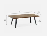 JERRY coffee table 130 cm