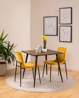 SELENA square dining table 80 cm