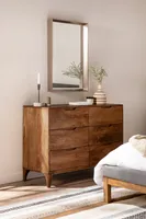 CARMELO mango wood 6-drawer dresser