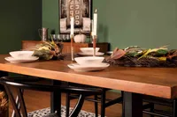 LYON acacia wood dining table 200 cm