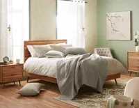 JENSON rosewood king bed