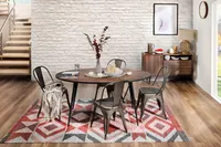 SELENA square dining table 80 cm