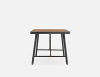 MOLTENO recycled fir wood dining table 190 cm