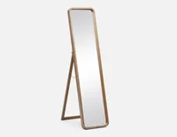 KYUSHA standing floor mirror with paulownia wood frame 36 cm x 147 cm