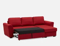 BERTO interchangeable sectional sofa-bed with storage