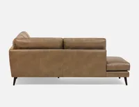 JEROME left-facing sectional sofa