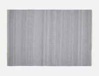 BELVAL handwoven polyester rug 183 cm x 274 cm