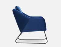 RAINER velvet armchair