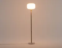 ILIANA floor lamp with marble base 150 cm height