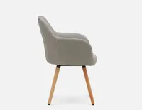 ALICIA solid beech wood dining armchair