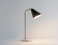 SAKINA table lamp with marble base 54 cm height