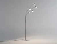 BARRY marble base LED floor lamp 216 cm height