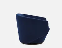 REVO velvet swivel armchair