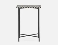 PRIONIA handcrafted end table 41 cm