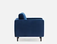 KINSEY velvet armchair