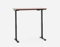 LEVER 2-stage single motor electric desk 120 cm (top included)
