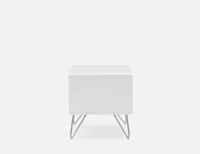 SNOWER lacquered nightstand