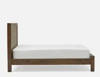 HAMBURG acacia wood king bed