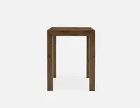 HAMBURG solid acacia wood bar table 137 cm