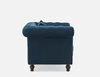 ARIELLE velvet armchair