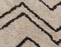 ARMANN tufted cotton rug 152 cm x 274 cm